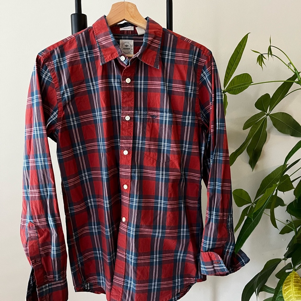 Dockers Slim Fit Poplin Shirt Size Small